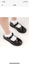 Walkright Girls Shoes Black