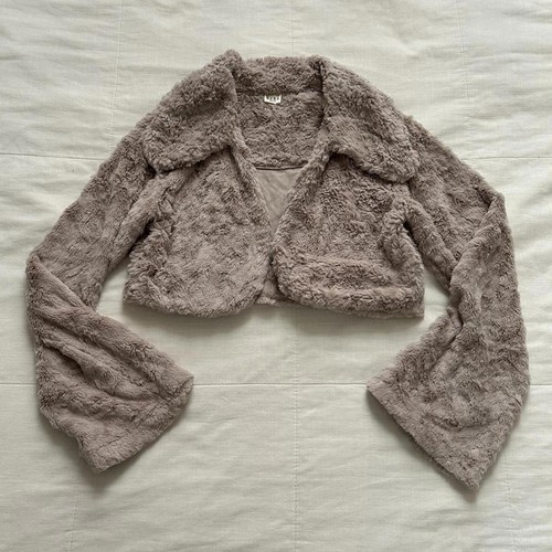 Axes femme faux fur cropped - axes,