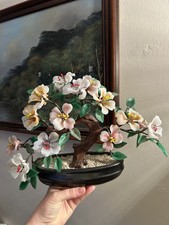Antique bonsai japanese glass - antique,