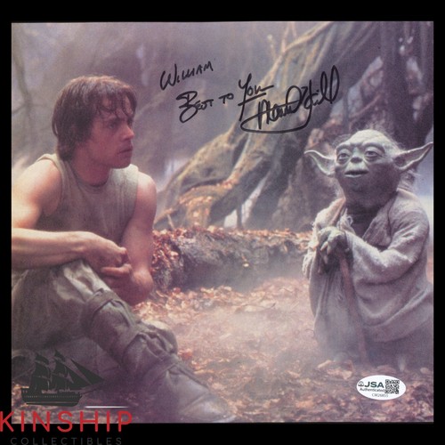 Mark hamill signed magazine - mark,