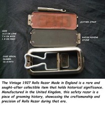 Vintage Rolls Razor case with
