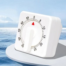 Large Kitchen Timer 60 minute Count-Down Cooking Baking Loud Alarm Mechanical UK