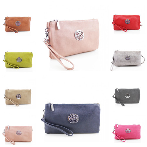 Ladies mini wristlet purse - wristlet,