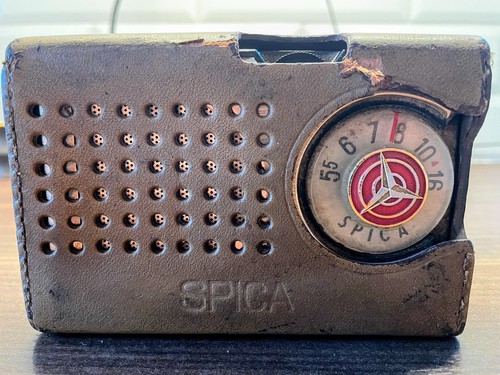 Old antique spica radio - old,
