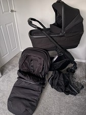 All Black Silver Cross Dune