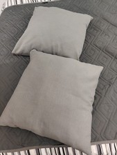  pair of IKEA  grey cushions