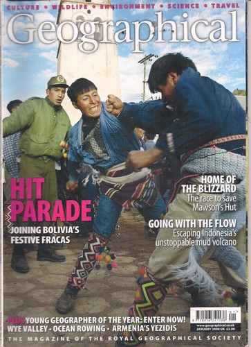 The geographical magazine jan - geographical, magazine-jan