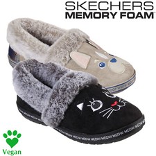 Womens Skechers Slippers Cat