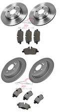 MINI R56 ONE COOPER 1.6 2006-2013 FRONT AND REAR BRAKE DISCS AND PADS RC02PU*