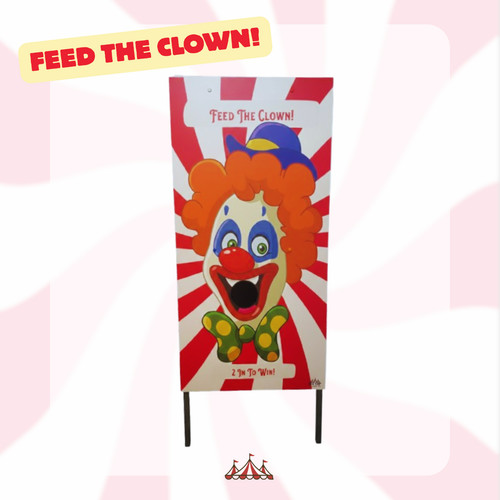 Feed the clown carnival - game,