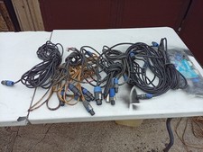 speakon to speakon cable,1x new ,1x to jack ,1x neutrix 3 pin , good klotz cable