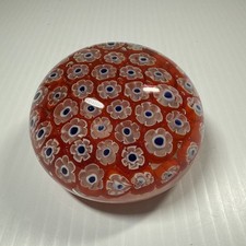 Vintage Millefiori  Art Glass