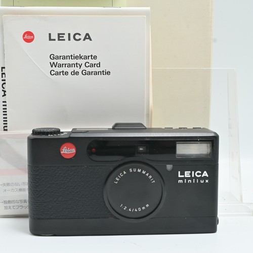 Leica minilux black - leica,