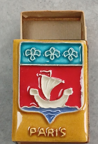 Vintage souvenir matchbox - vintage,