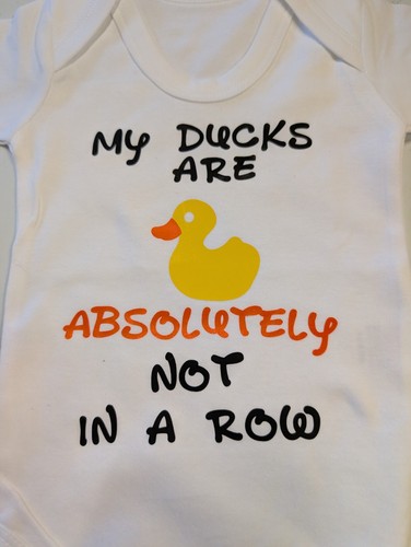 Cotton baby vest my ducks - vest,