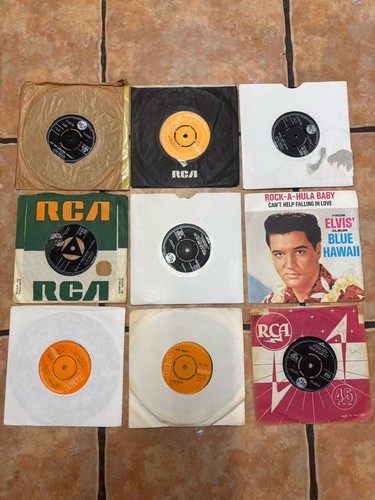 Elvis presley vinyl 7 - x,