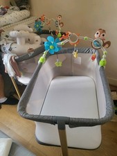 Tutti Bambini Zizee Essential Crib Oak  Charcoal 