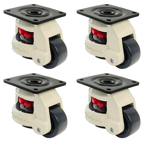 Pack leveling caster - pack,