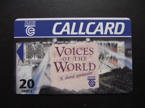 Irish callcard phonecard - irish, callcard/phonecard