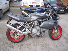 DUCATI 900SS (1990-2002)  Stainless round road legal Motorbike Exhaust Cans