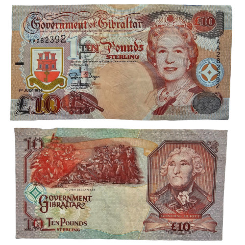 Gibraltar pounds 1995 - 10,
