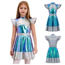 Kids Girls Metallic Roly Play
