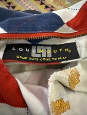 Loudmouth Harlequin Golf Trousers 36. X30