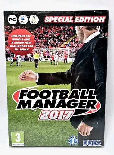 Football manager 2017 sealed - football,