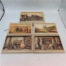 Bundle of 5 Ivorex Plaques by B. Osborne Company
