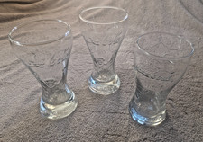 Coca Cola Glass Bundle x3 Germany 2006 London 2012 Clear 330ml VGC