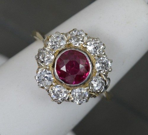 Antique syn ruby - ruby, 1.00ct