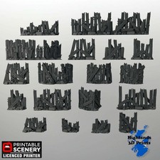 Ramshackle Fences Scatter