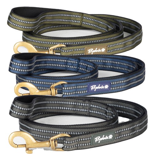 Reflective dog lead - reflective, leash