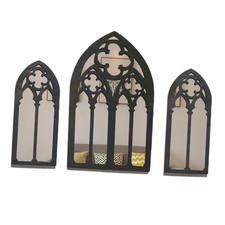 Pack of 3 Gothic Mirrors, Wall