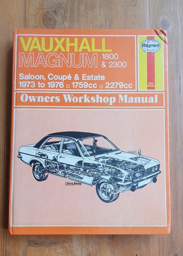 Vintage haynes manual vauxhall - haynes,