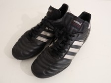 Adidas Kaiser 5 Leather Astro Turf Football Boots Black UK 10.5 View photos
