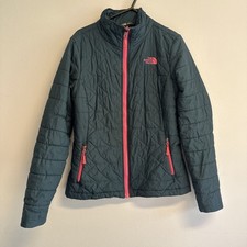 The North Face Jacket Dark Green Quilted Coat Jacket. Ladies Size XS