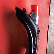 Yamaha YBR125 Custom Rear Mudguard Complete With Light 2010 To 2015