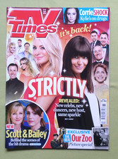 TV TIMES-6-12 SEPT 2014 -SCOTT AND BAILEY - MARTI CAINE - PADDY CONSIDINE