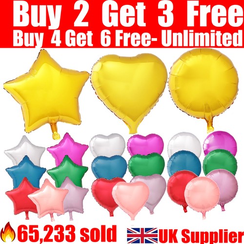 Inch big star heart round - inch,