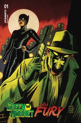 Green hornet miss fury - hornet, #1