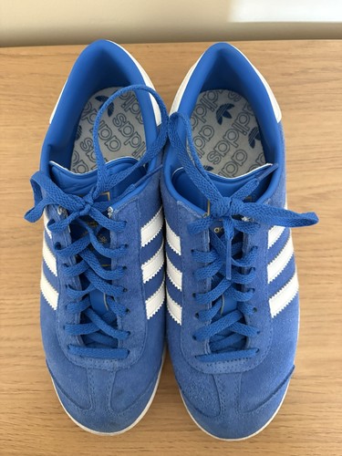 Adidas hamburg blue - adidas, blue/white