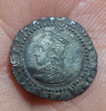 Elizabeth 1 Silver Hammered