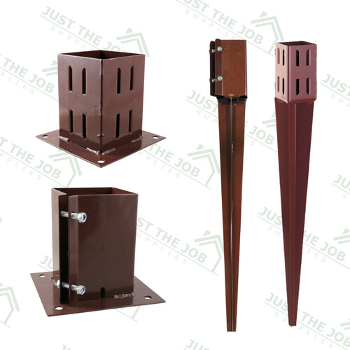 Fence post spikes shoes - fence,