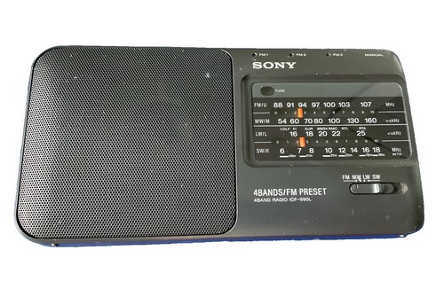 Sony radio icf - sony, circa