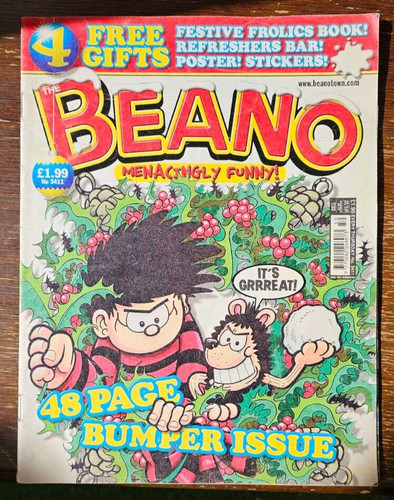 Beano christmas comic 3411 - no.,