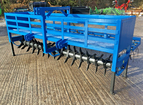 Tractor mounted aerator - 3m,