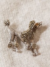 Cute Vintage Poodle Brooch