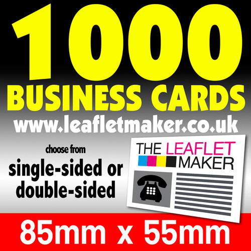1000 business cards - cards, full