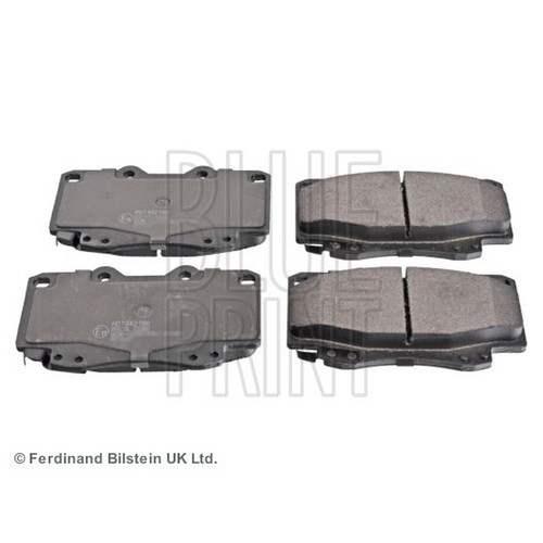 Blue print front brake pad - print,